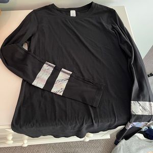 Black Lululemon Long Sleeve Top
